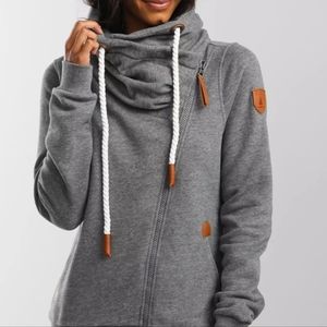 Hestia Cowl Neck Sweatshirt WANAKOME